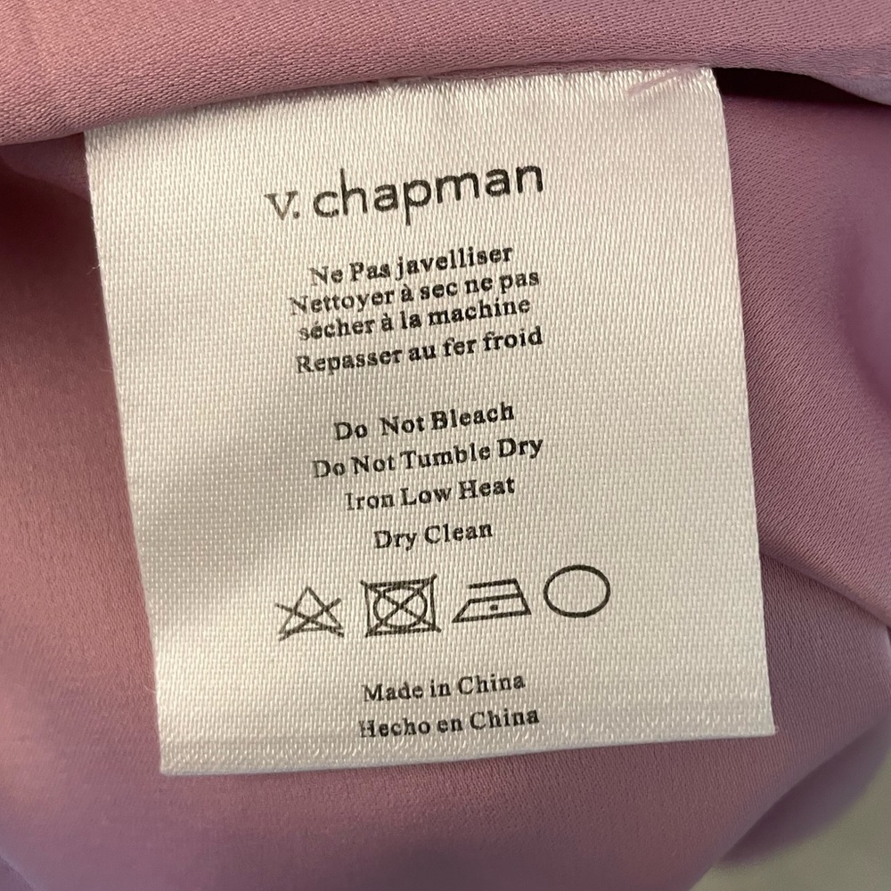 V. Chapman Elegant Pink Strapless Dress - Picture 10 of 11